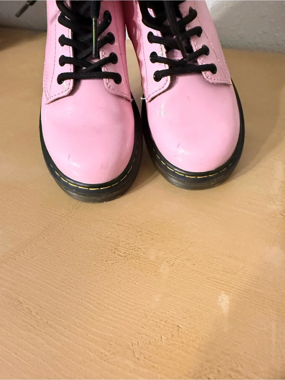 Dr Martens Pink Girls Boots.